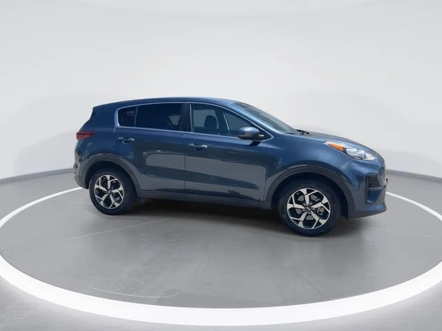 Used 2022 Blue Kia LX image 9