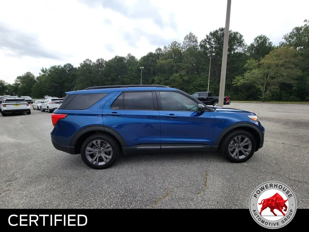 Used 2022 Blue Ford XLT image 7