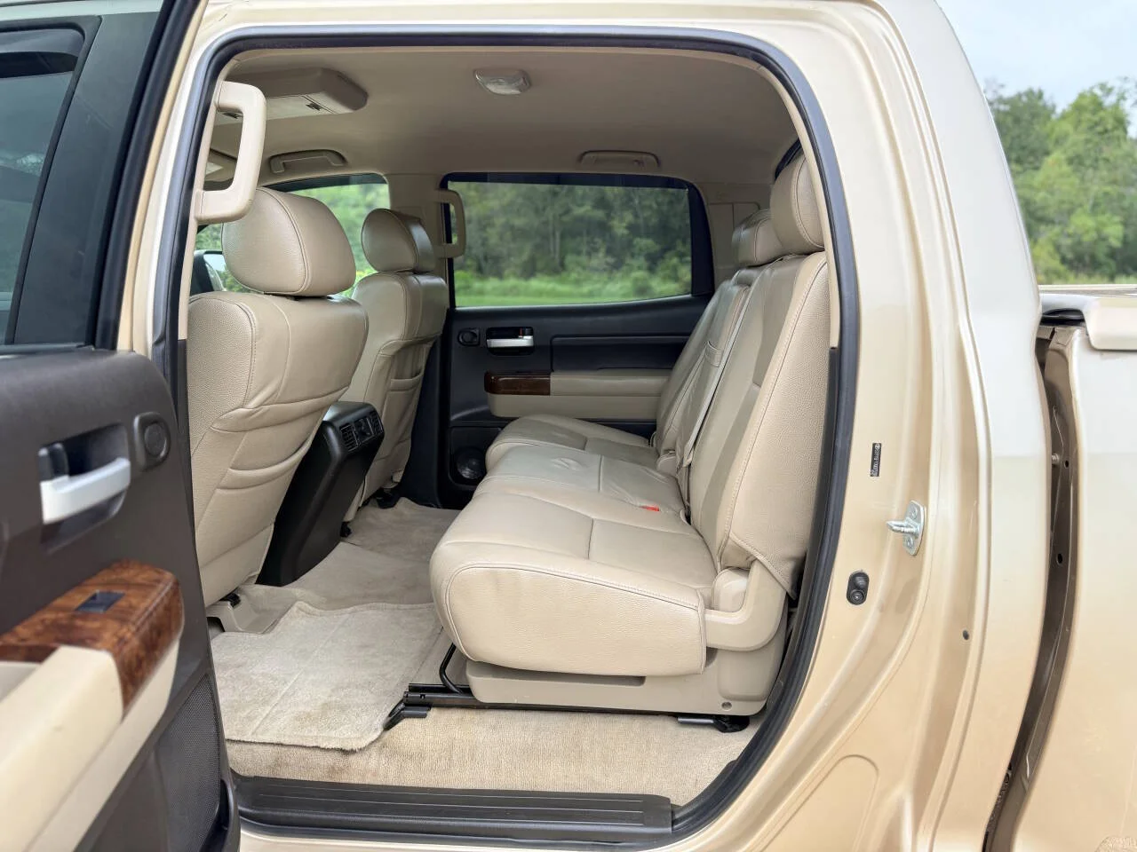 Used 2010 Tan Toyota Limited 4x2 4dr CrewMax Cab Pickup SB (5.7L V8) image 16