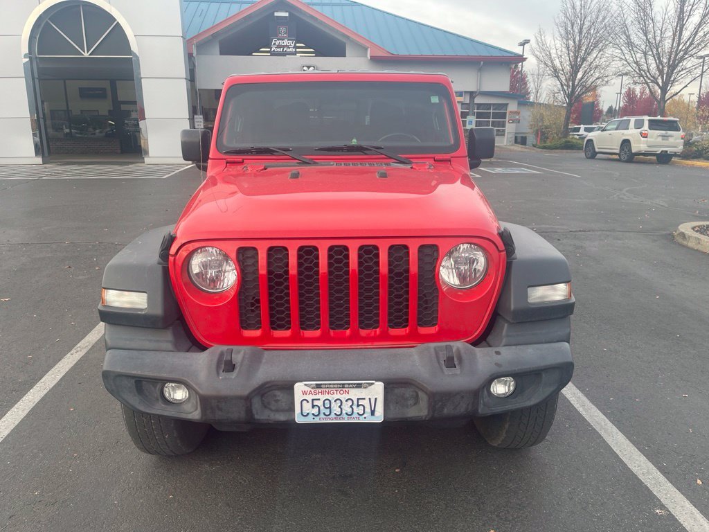 Used 2020 Red Jeep Sport image 2