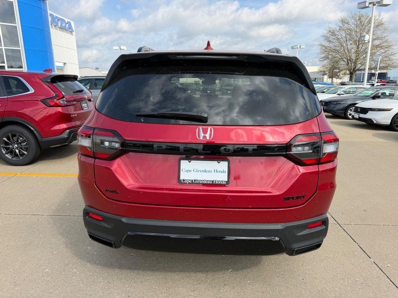 New 2026 Radiant Red Metallic II Honda Sport image 3