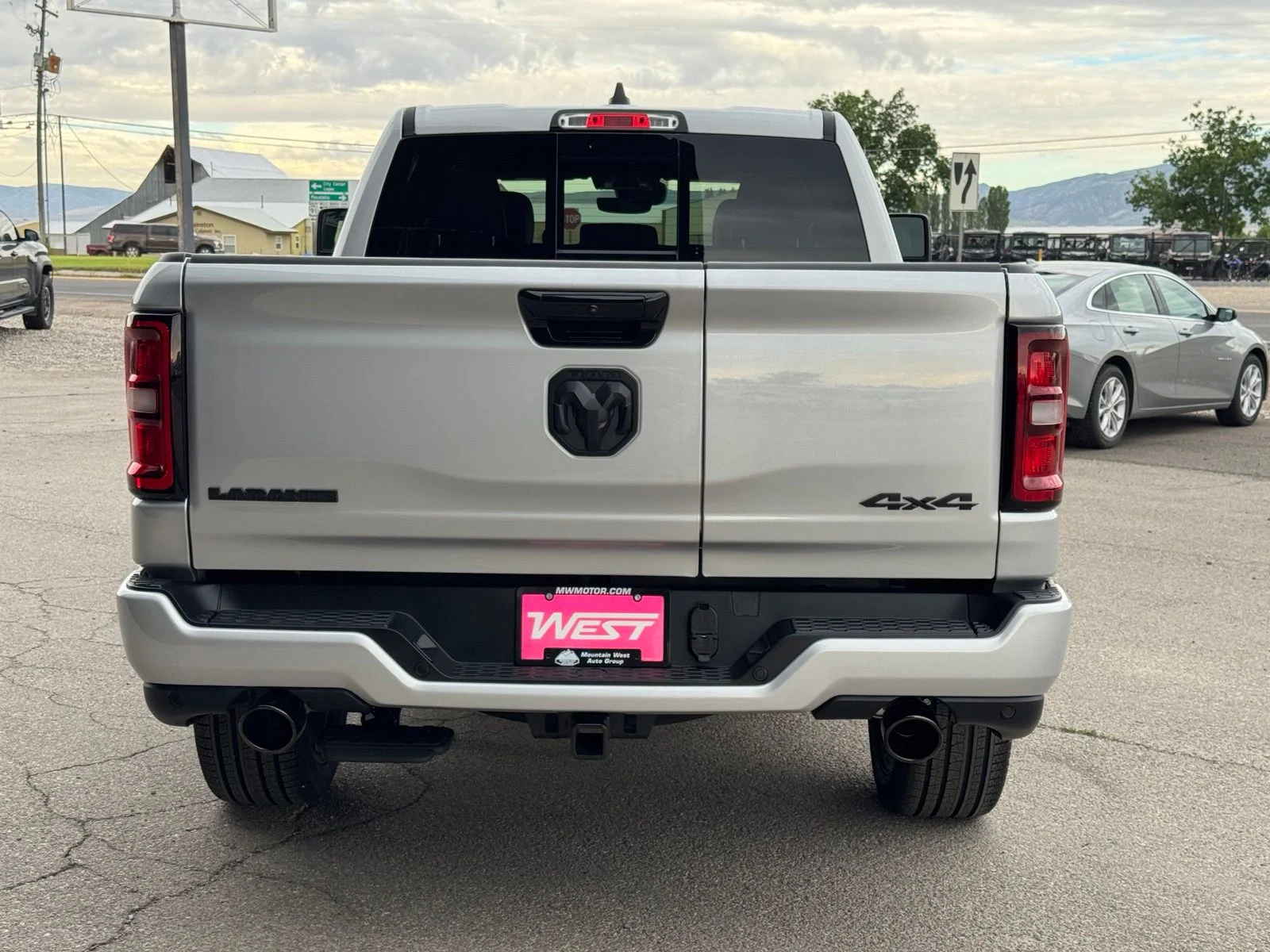 New 2026 Silver Zynith Exterior Paint RAM Laramie image 8