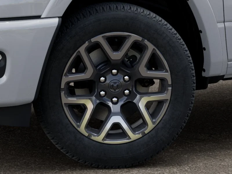 New 2026 Bright White Clear-Coat Exterior Paint RAM Laramie image 47