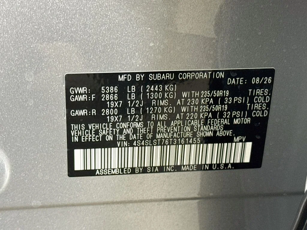 New 2026 Silver Subaru Touring Hybrid image 45