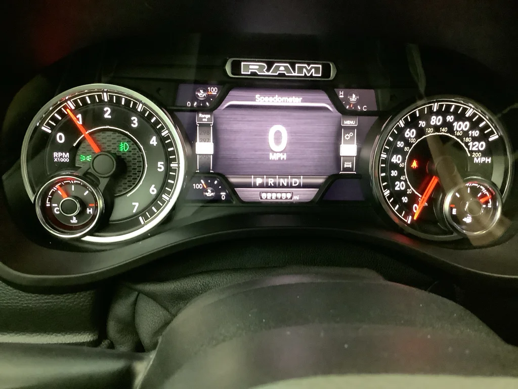 Used 2020 Bright White Clearcoat Ram Laramie image 17