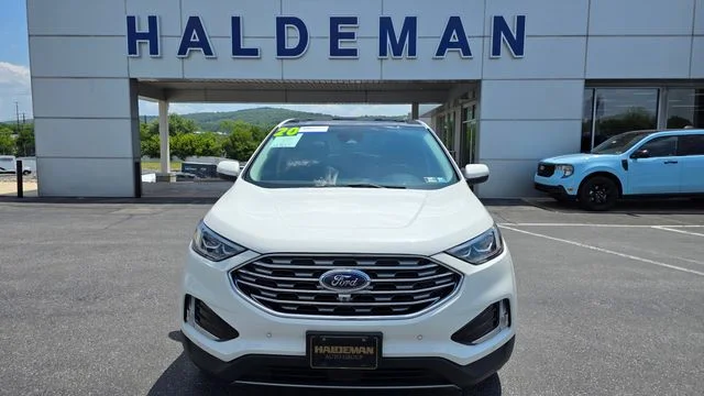 Certified Used 2020 Star White Ford Titanium image 3