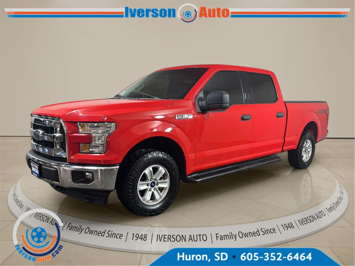 Used 2017 Race Red Ford XLT image 4
