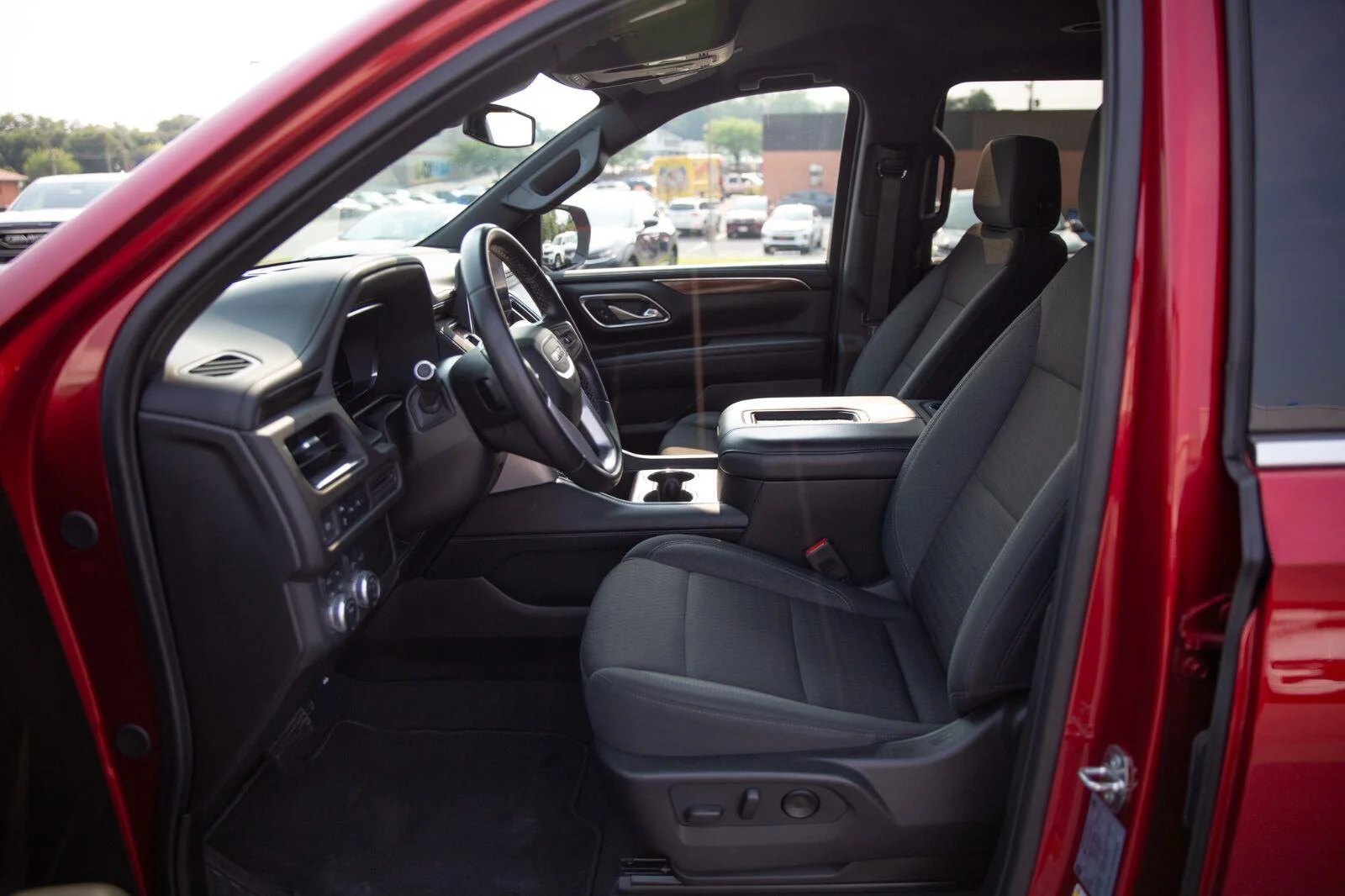 Used 2024 Volcanic Red Tintcoat GMC SLE image 20
