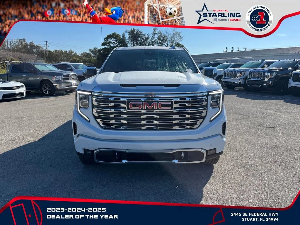 New 2026 Glacier White Tricoat GMC Denali image 3