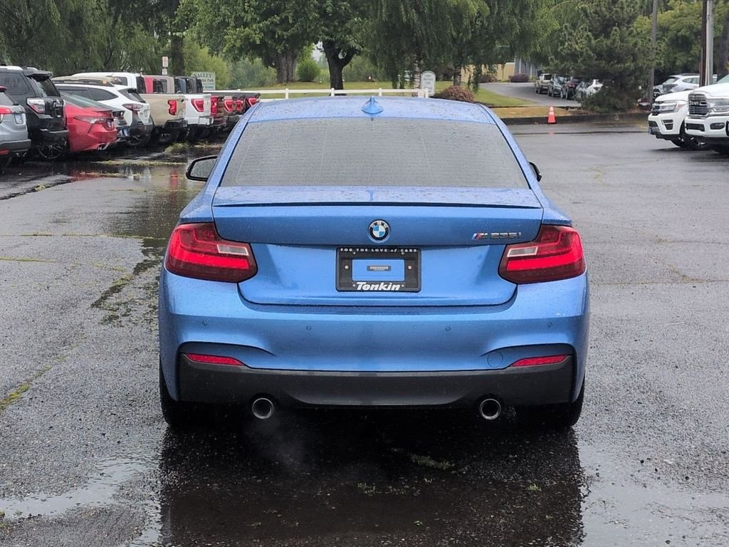 Used 2014 Estoril Blue Metallic BMW M235i image 4