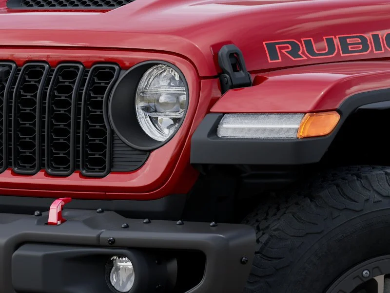 New 2027 Firecracker Red Clear-Coat Paint Jeep Rubicon X image 10
