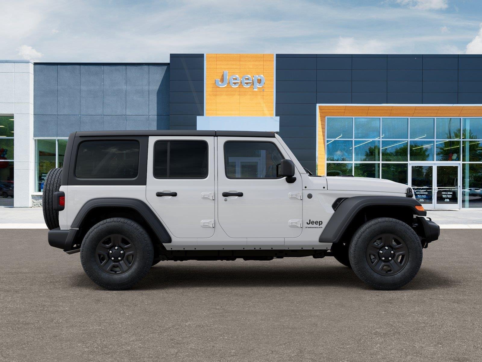 New 2026 Bright White Clear-Coat Exterior Paint Jeep Sport image 21