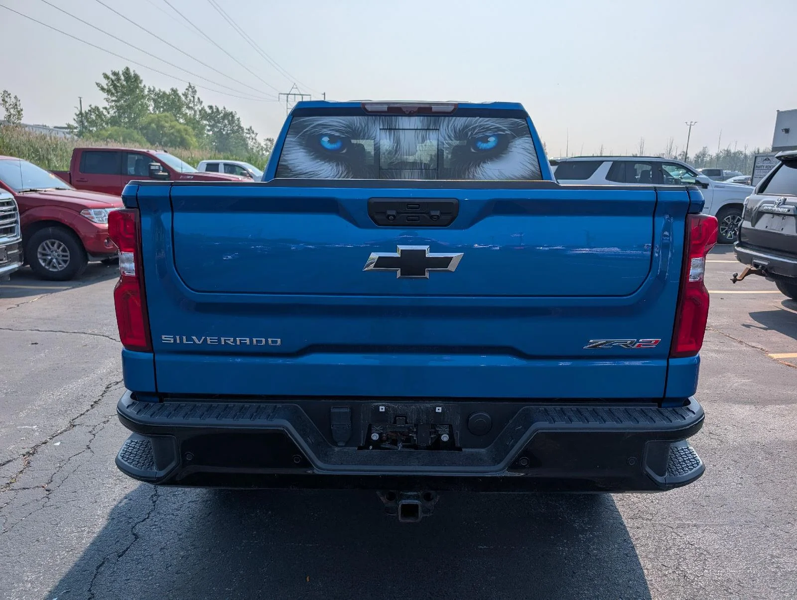 Used 2022 Glacier Blue Metallic Chevrolet ZR2 image 7
