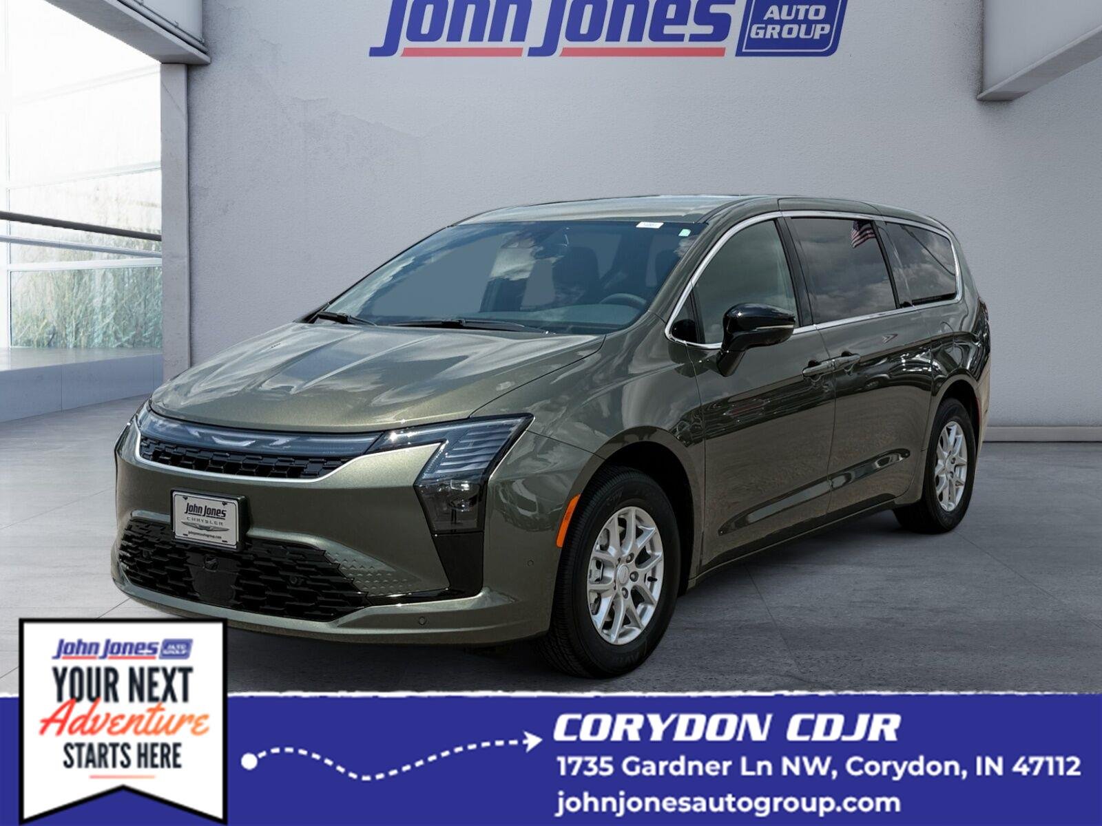 New 2027 Olive Green Pearl-Coat Exterior Paint Chrysler Select image 1