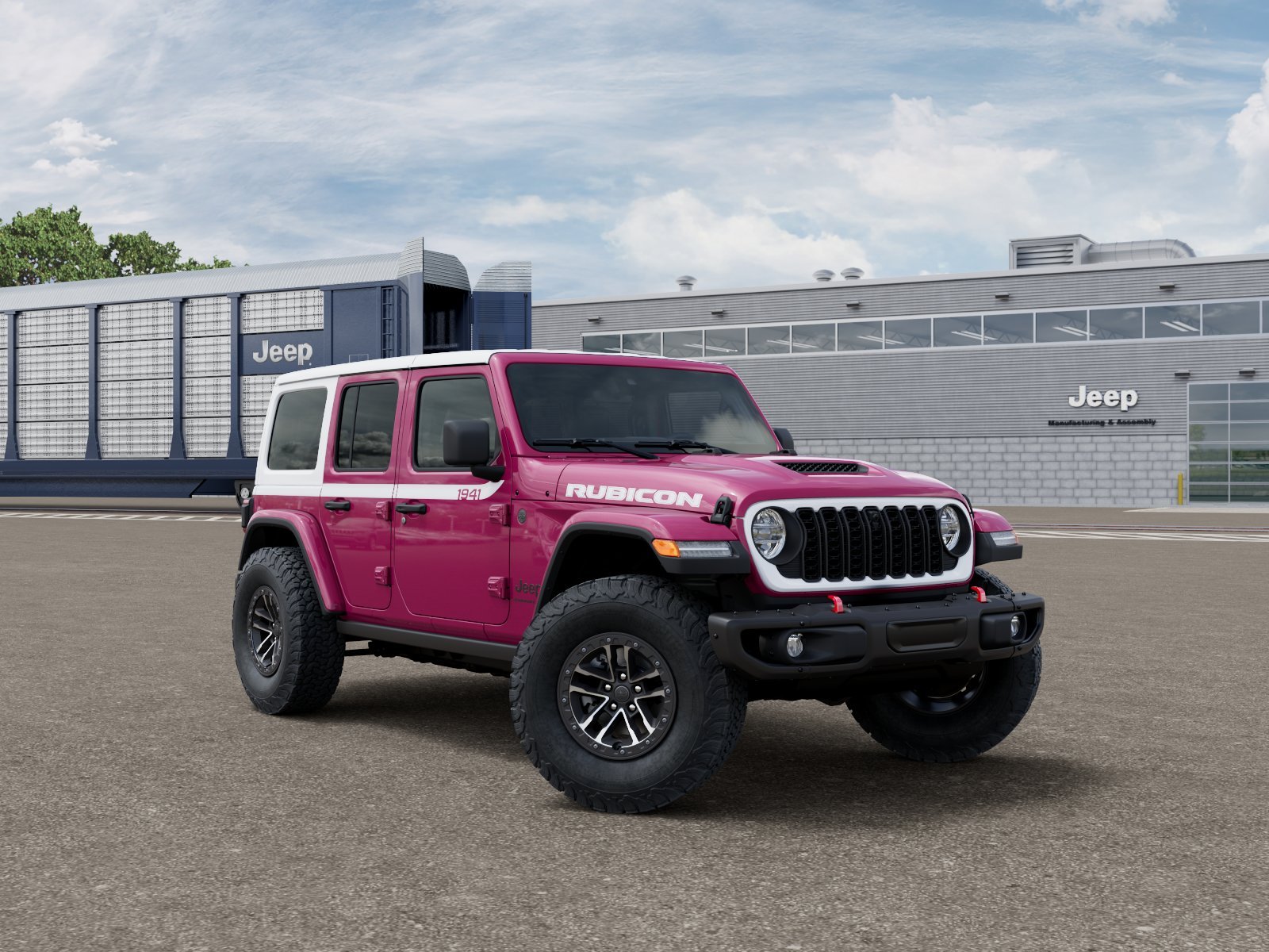 New 2026 Tuscadero Pearlcoat Jeep Rubicon X image 3