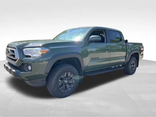 Certified Used 2021 Green Toyota SR5 image 1