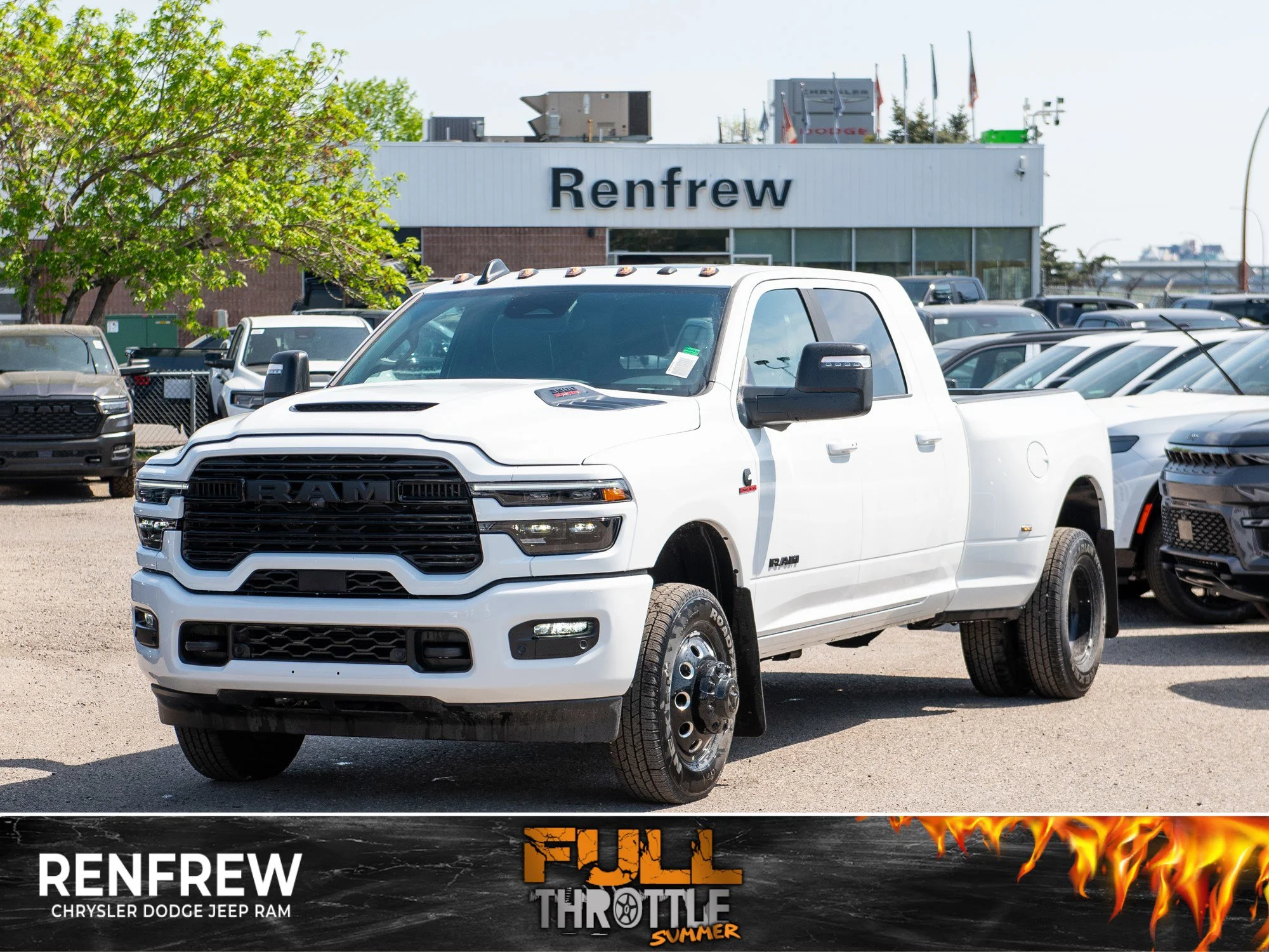 New 2026 White RAM Laramie* image 1