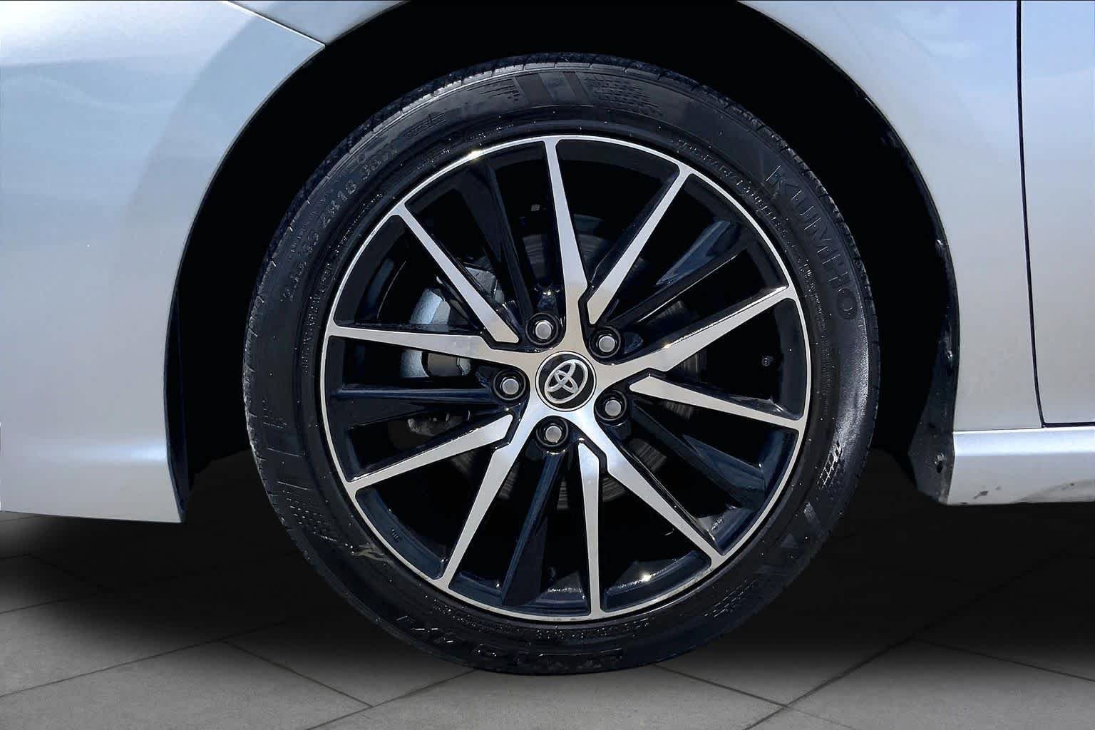 Used 2024 Celestial Silver Metallic Toyota SE image 11