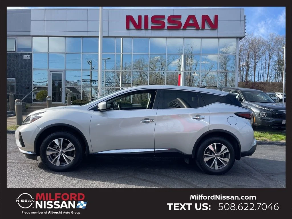Certified 2022 Nissan Murano S with VIN 5N1AZ2AJ3NC123242 for sale in Milford, MA