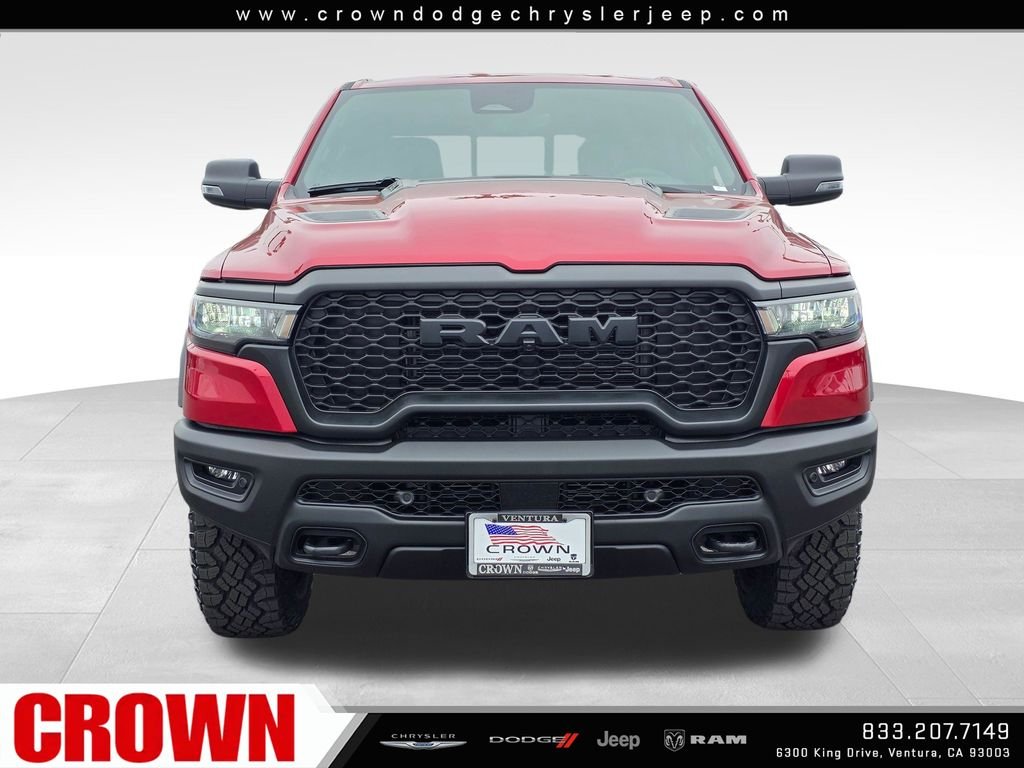 New 2026 Molten Red Pearl-Coat Exterior Paint RAM Rebel image 2