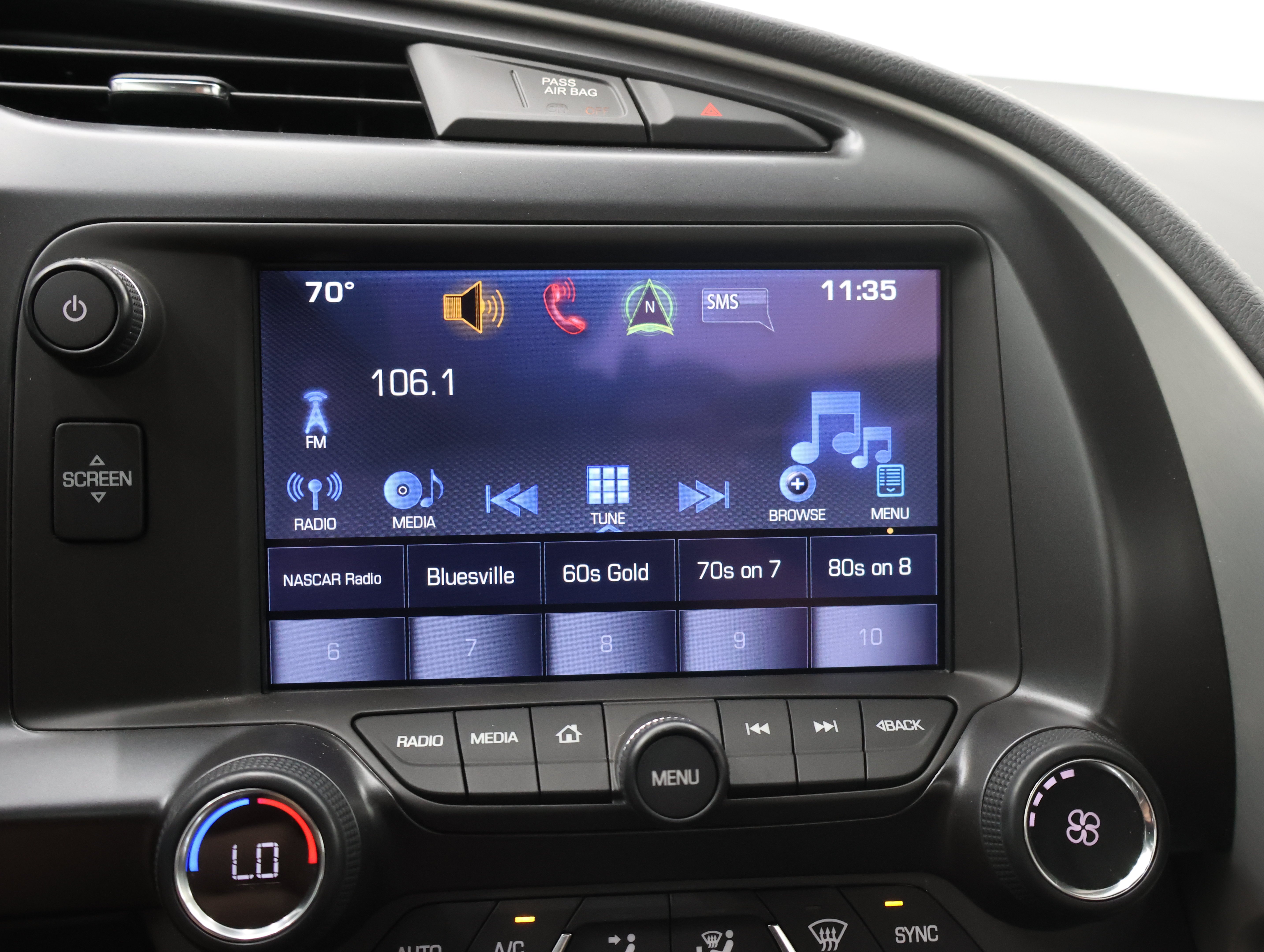 Used 2017 Watkins Glen Gray Metallic Chevrolet Grand Sport 1LT: GRAND SPORT-1LT-POWER TOP CONVERTIBLE-AUTO-MAGNETIC RIDE-BACKUP CAM image 10