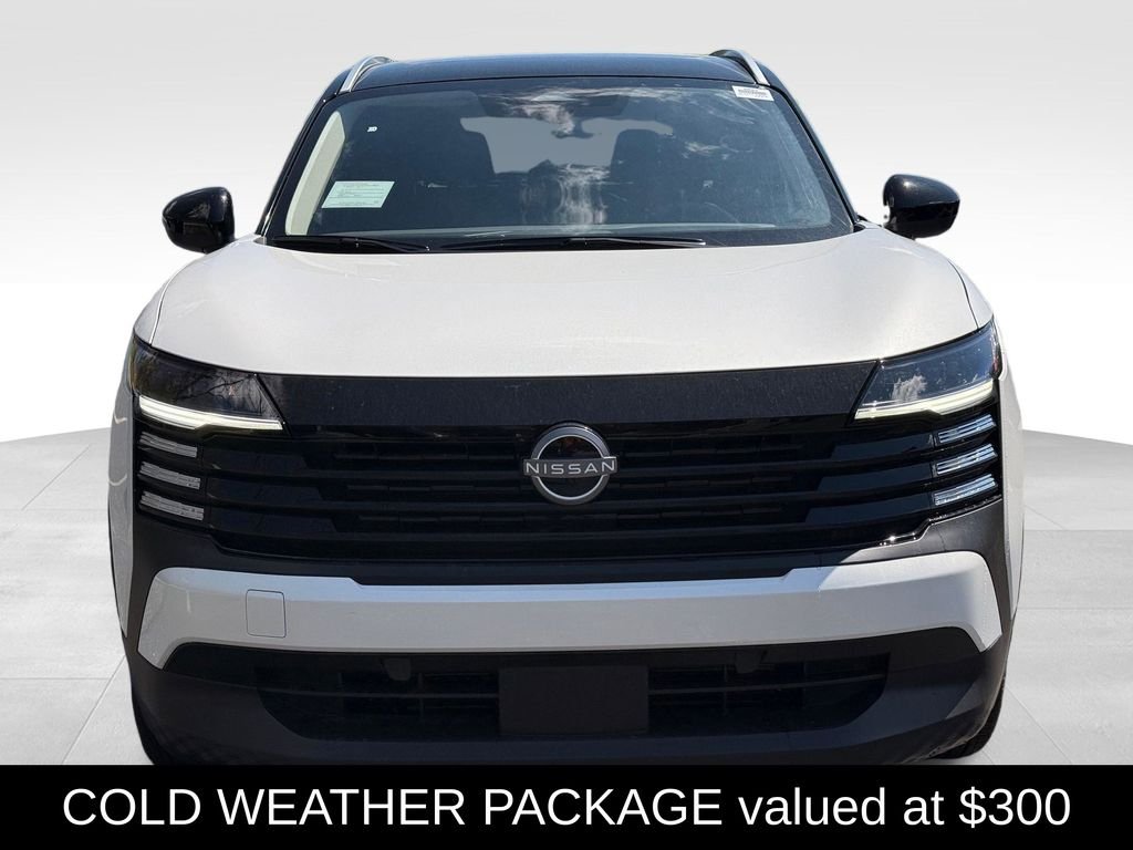 New 2026 Aspen White TriCoat / Super Black Two-tone Nissan SV image 8