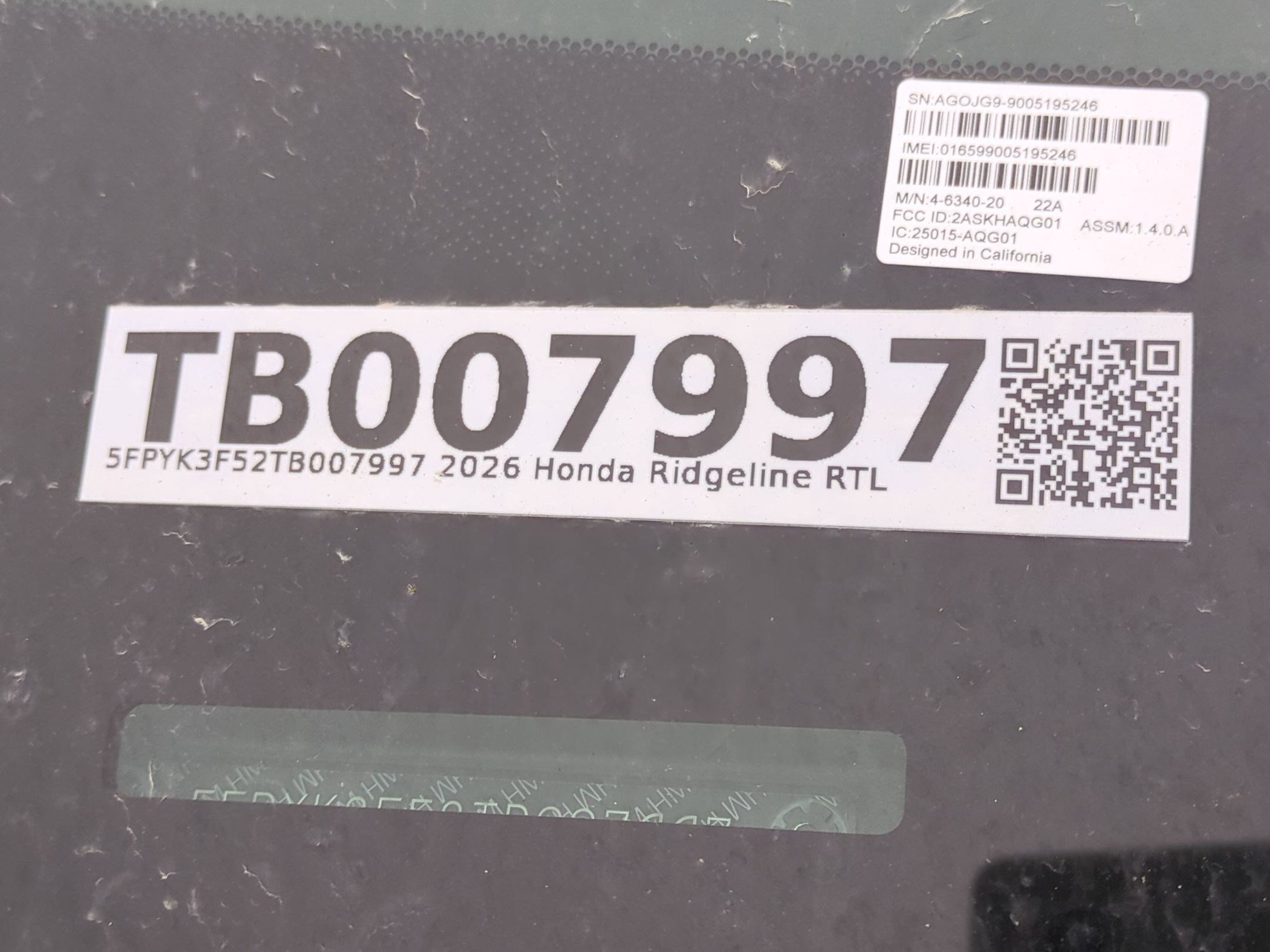 2026 Honda Ridgeline RTL - Photo 18