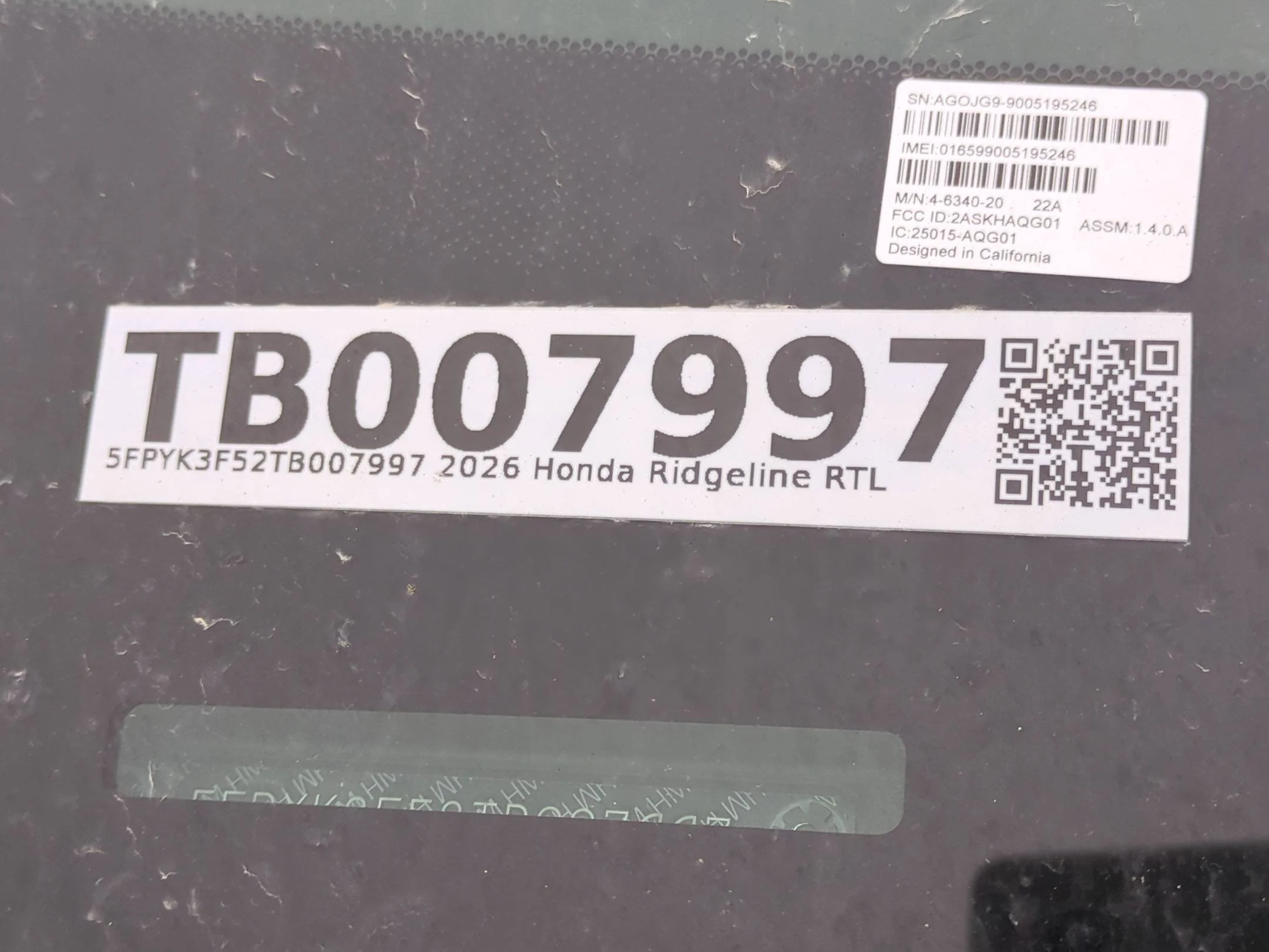 2026 Honda Ridgeline RTL - Photo 18