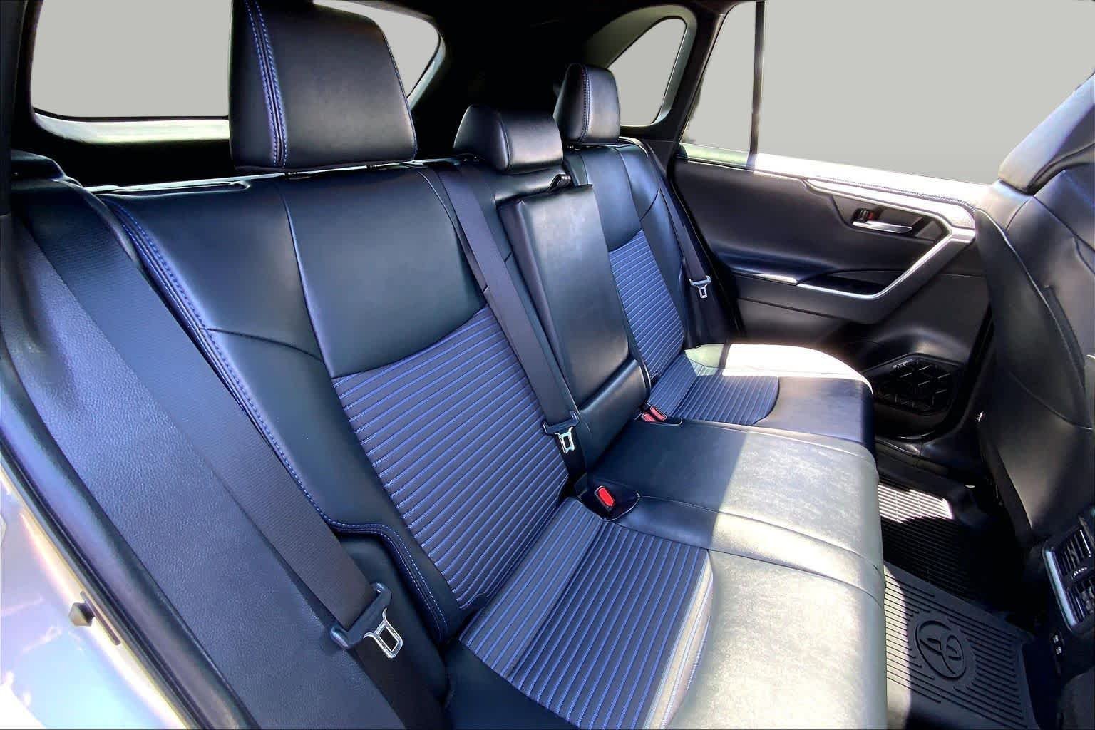 Used 2021 Silver Sky Metallic/Midnight Black Metallic Toyota Hybrid XSE image 20