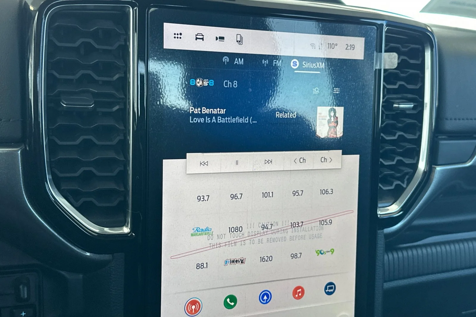 Used 2025 Blue Metallic Ford LARIAT image 17