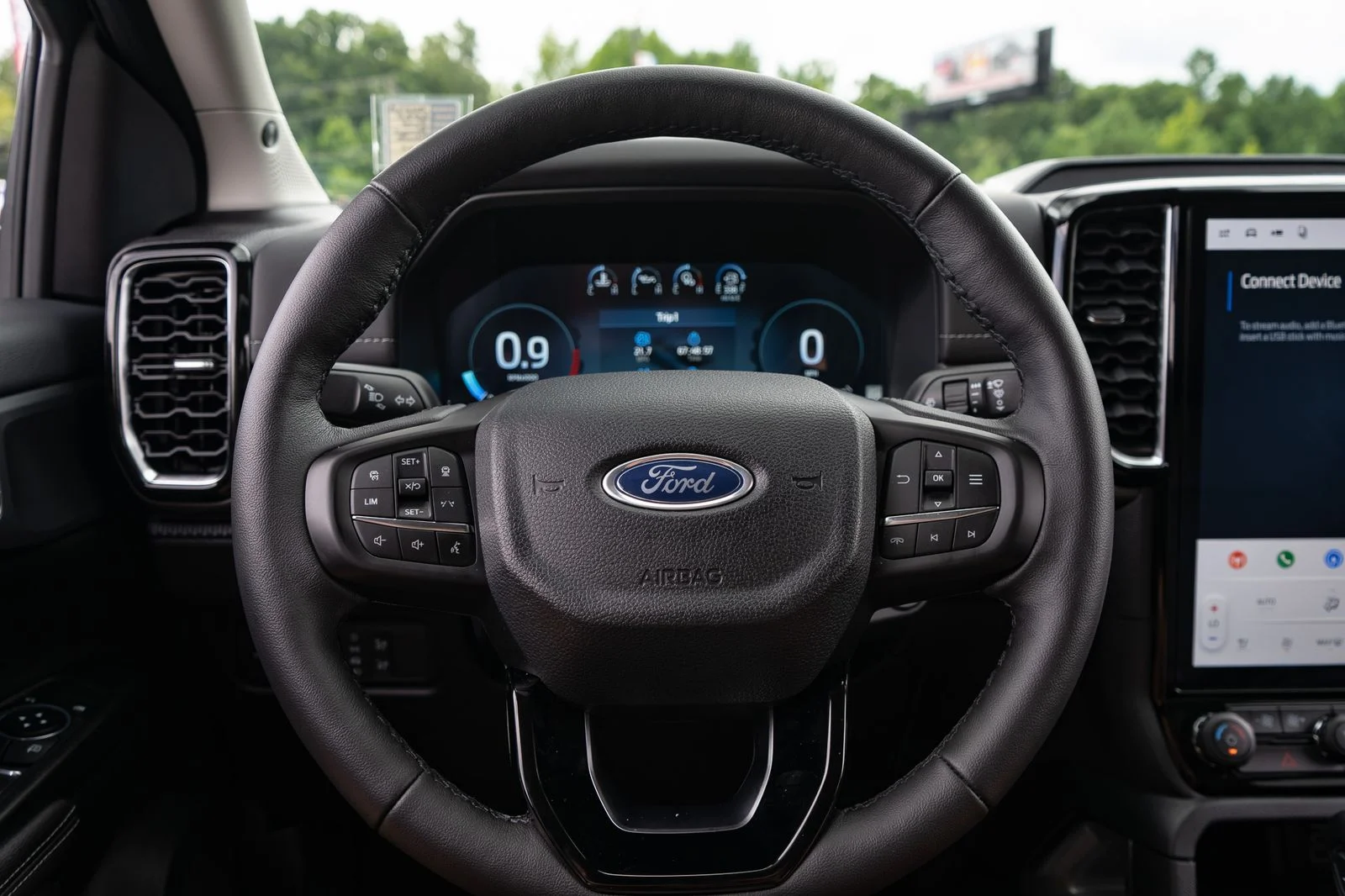 Used 2025 Shadow Black Ford Lariat image 29