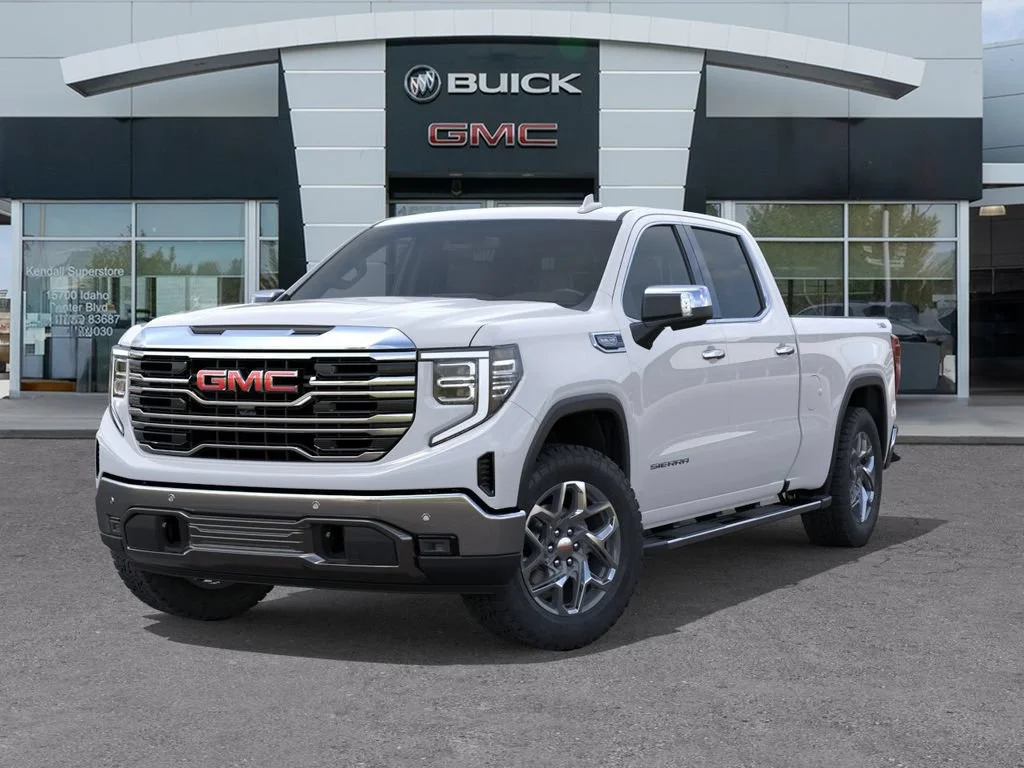 New 2026 Glacier White Tricoat GMC SLT image 6