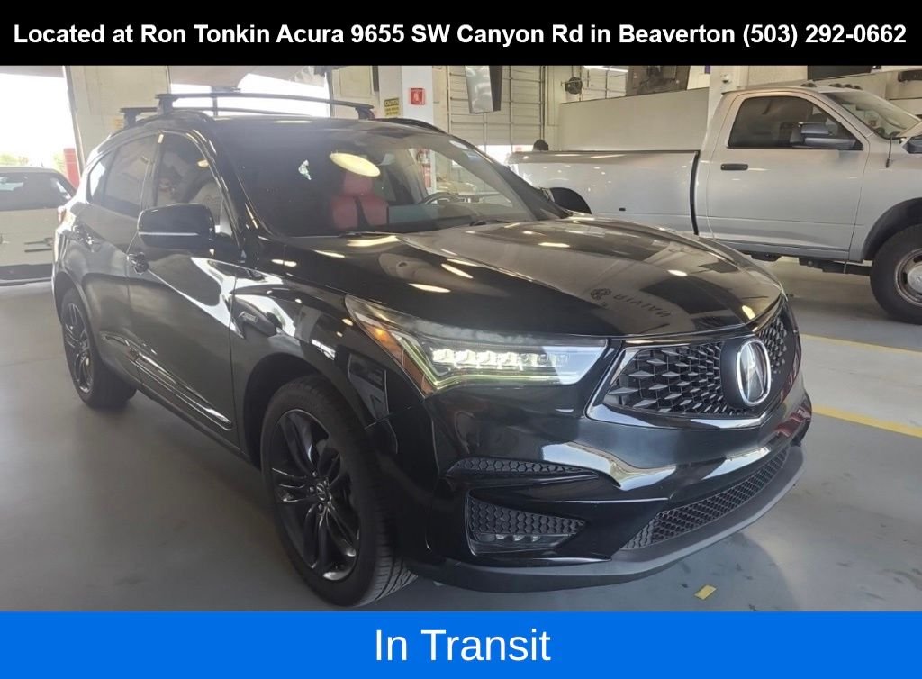 Used 2021 Majestic Black Pearl Acura A-Spec Package image 1