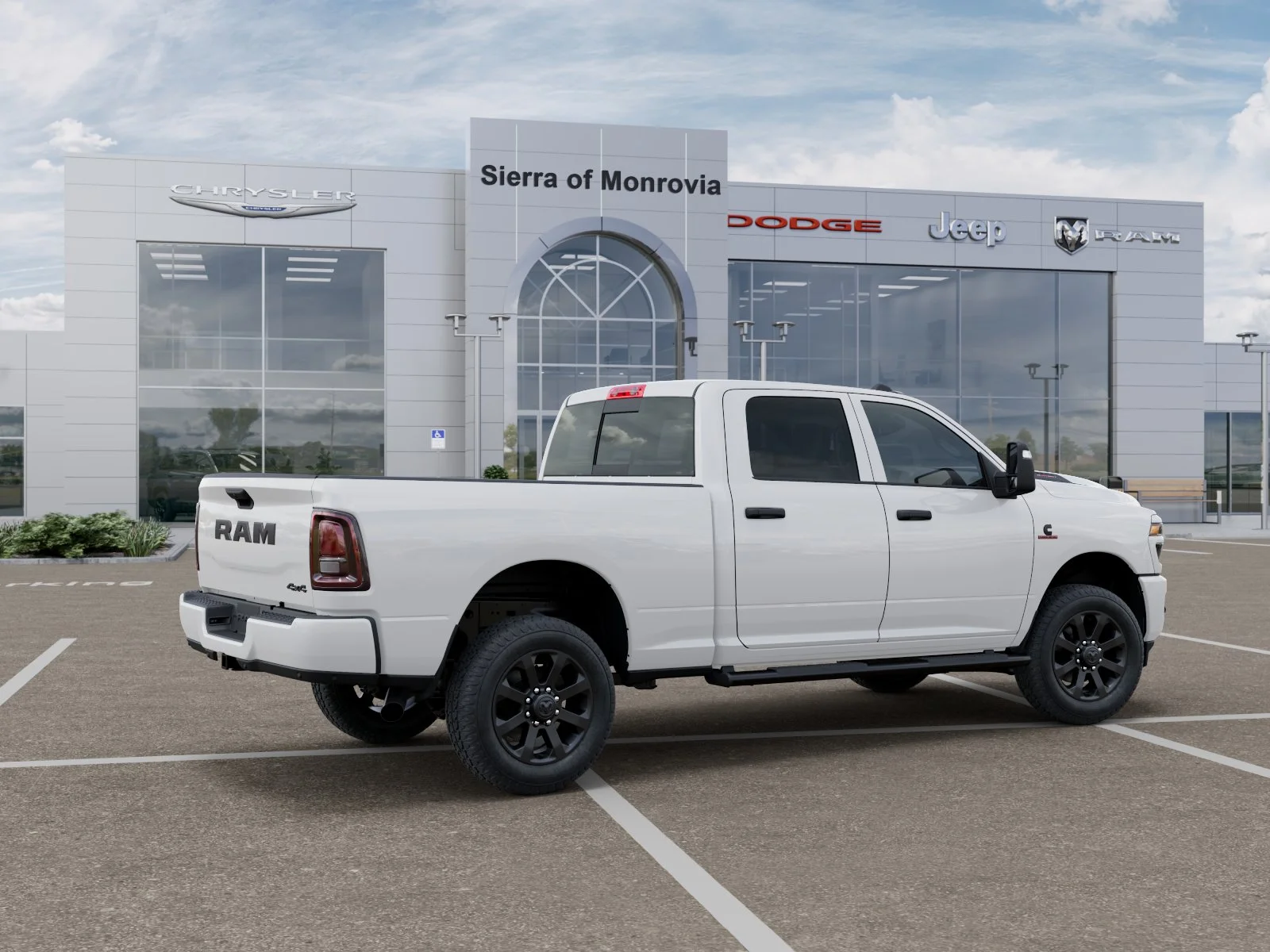 New 2026 Bright White Clear-Coat Exterior Paint RAM Tradesman image 30