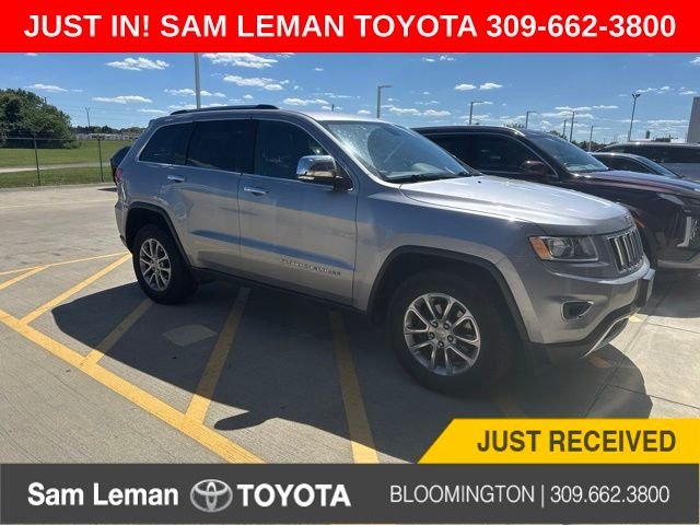 Used 2015 Silver Jeep Limited image 1