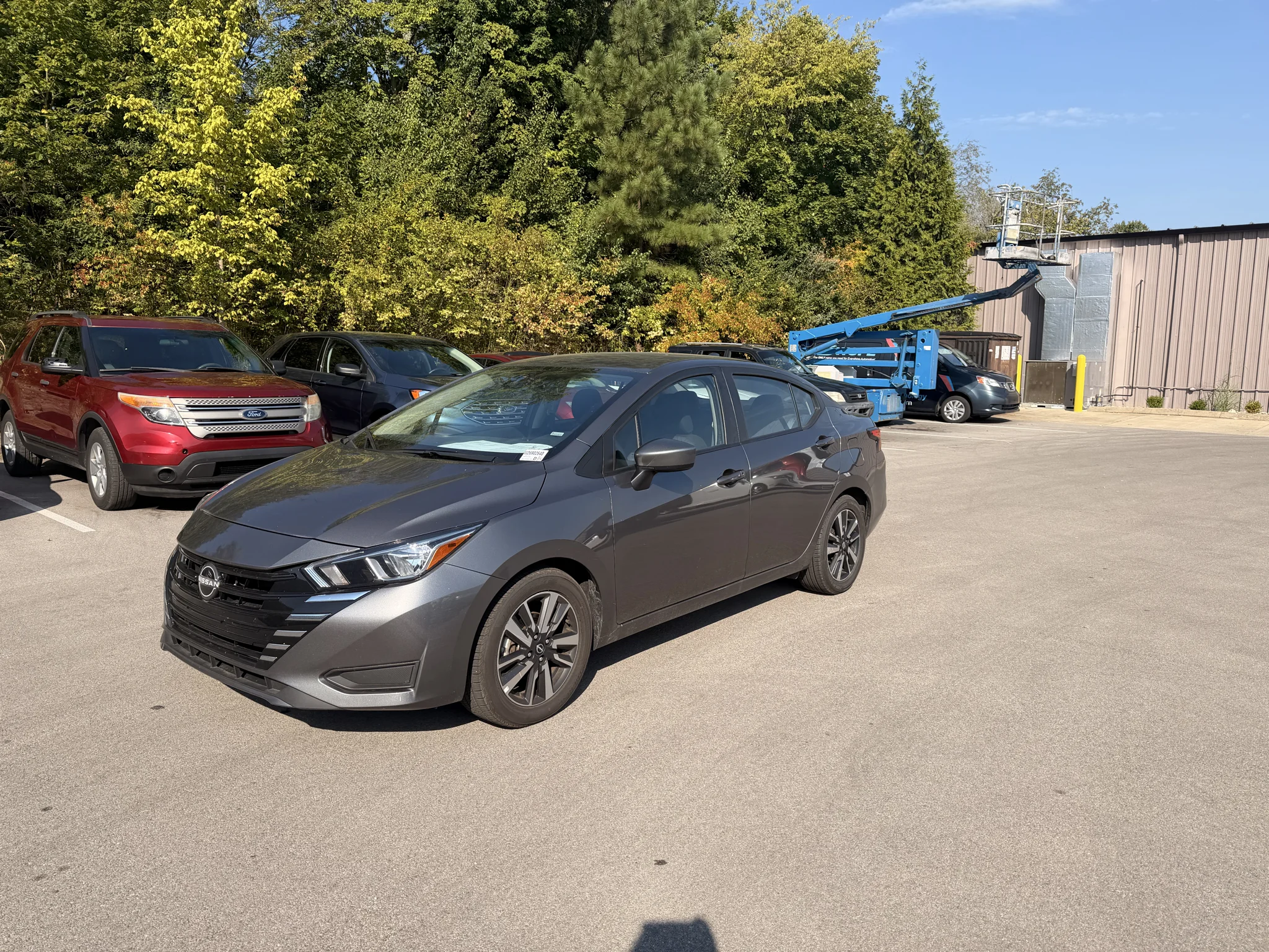 Certified Used 2024 Gun Metallic Nissan SV image 1
