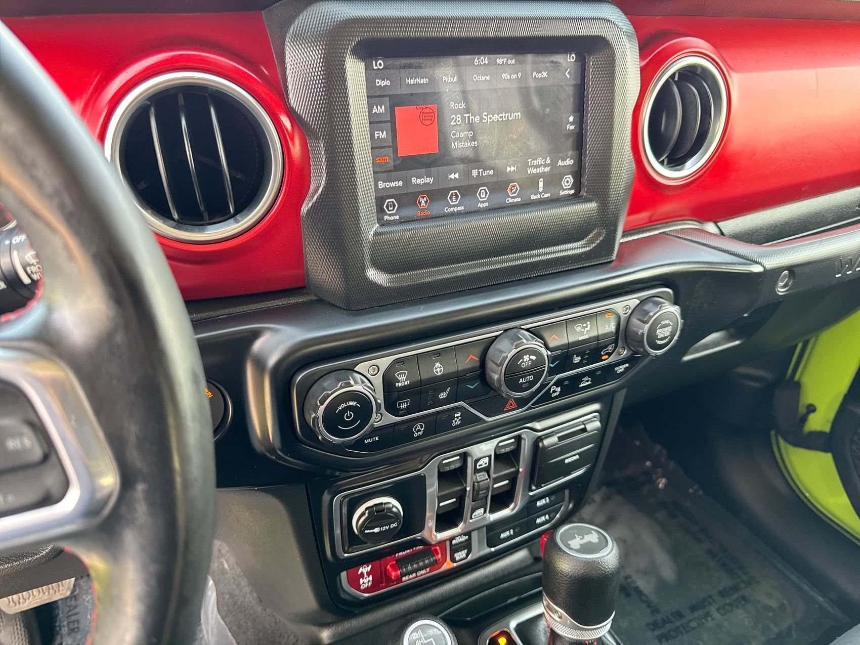 Used 2021 Gecko Clearcoat Jeep Unlimited Rubicon image 16