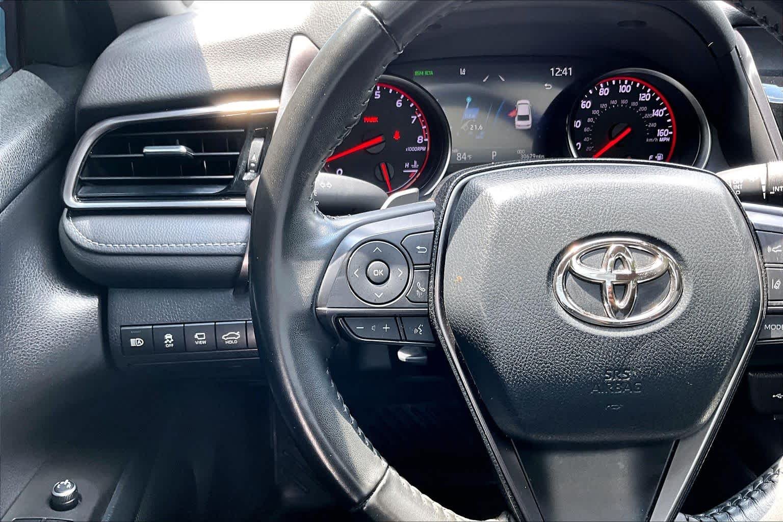 Used 2024 Wind Chill Pearl/Midnight Black Metallic Toyota XSE V6 image 24