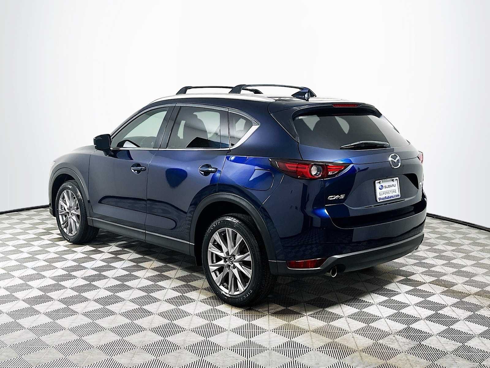 Used 2019 Deep Crystal Blue Mica Mazda Grand Touring image 5