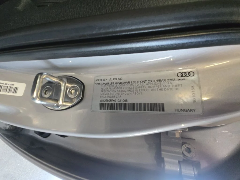 Used 2016 Gray Audi 2.0T Premium Plus image 25