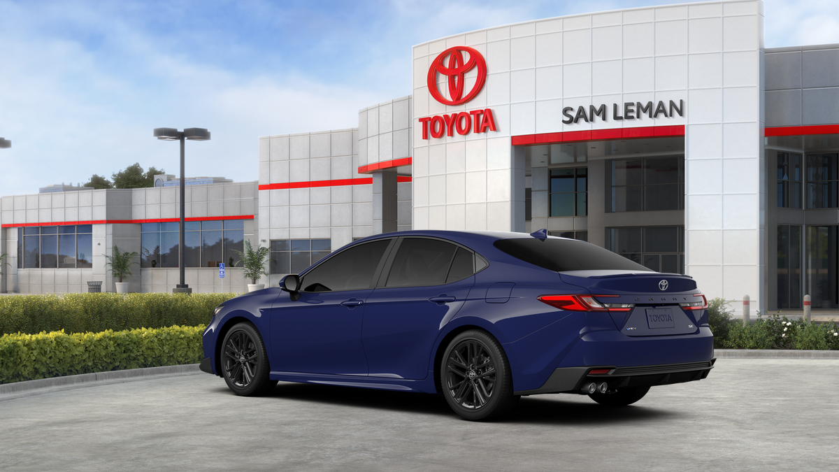 New 2026 Reservoir Blue Toyota SE image 36