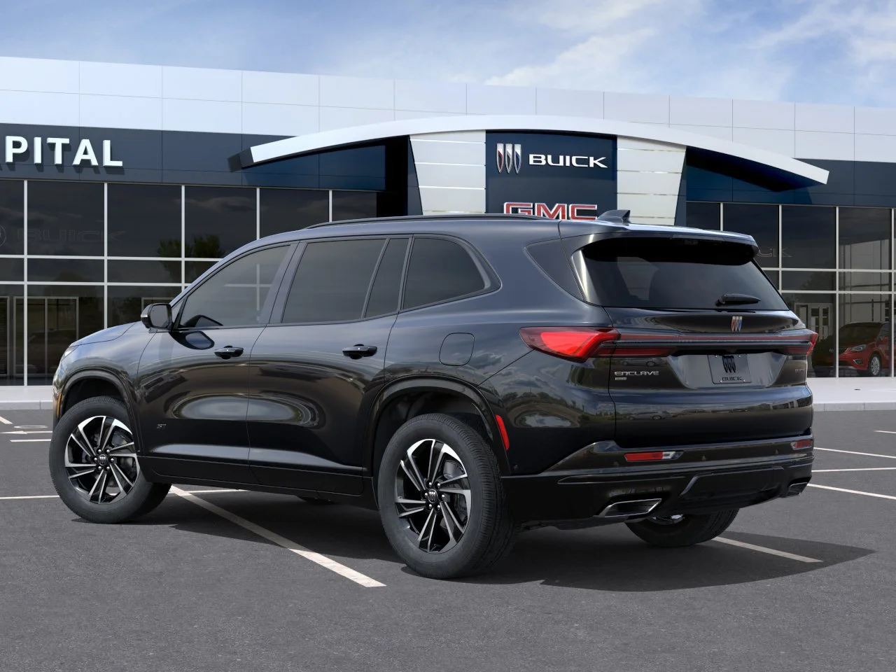 New 2027 Ebony Twilight Metallic Buick Sport Touring AWD image 4