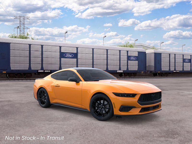 New 2026 Orange Fury Metallic Tri-coat Ford EcoBoost® Premium Fastback image 7
