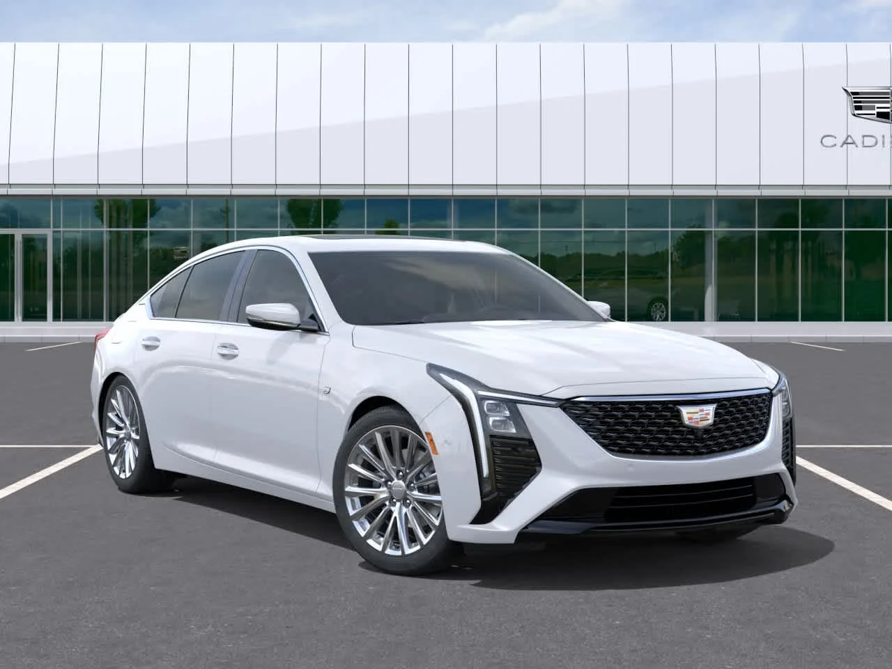 New 2026 Summit White Cadillac Premium Luxury image 7