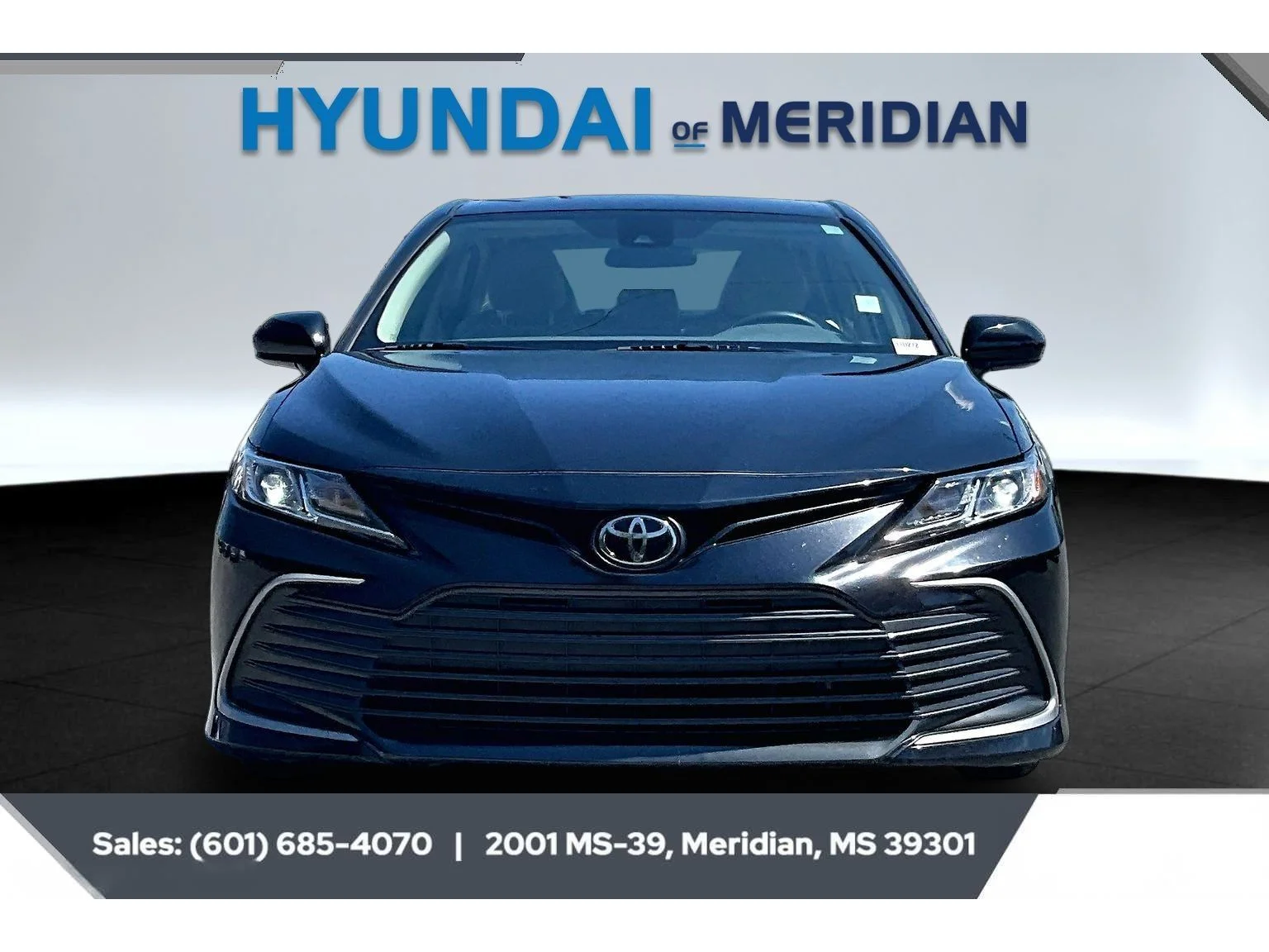 Used 2024 MIDNIGHT BLACK METALLIC Toyota LE image 3