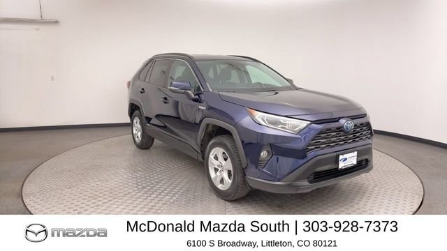 Used 2020 Blue Toyota XLE image 8