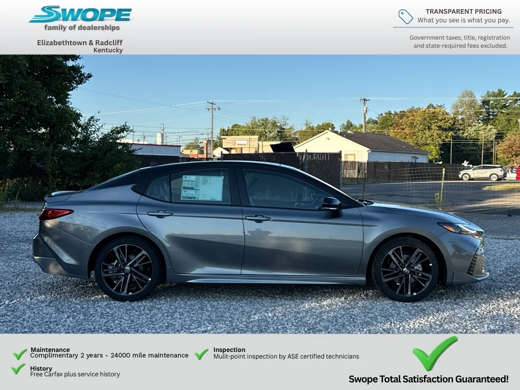 New 2026 Heavy Metal w/Midnight Black Metallic Roof Toyota XSE image 2