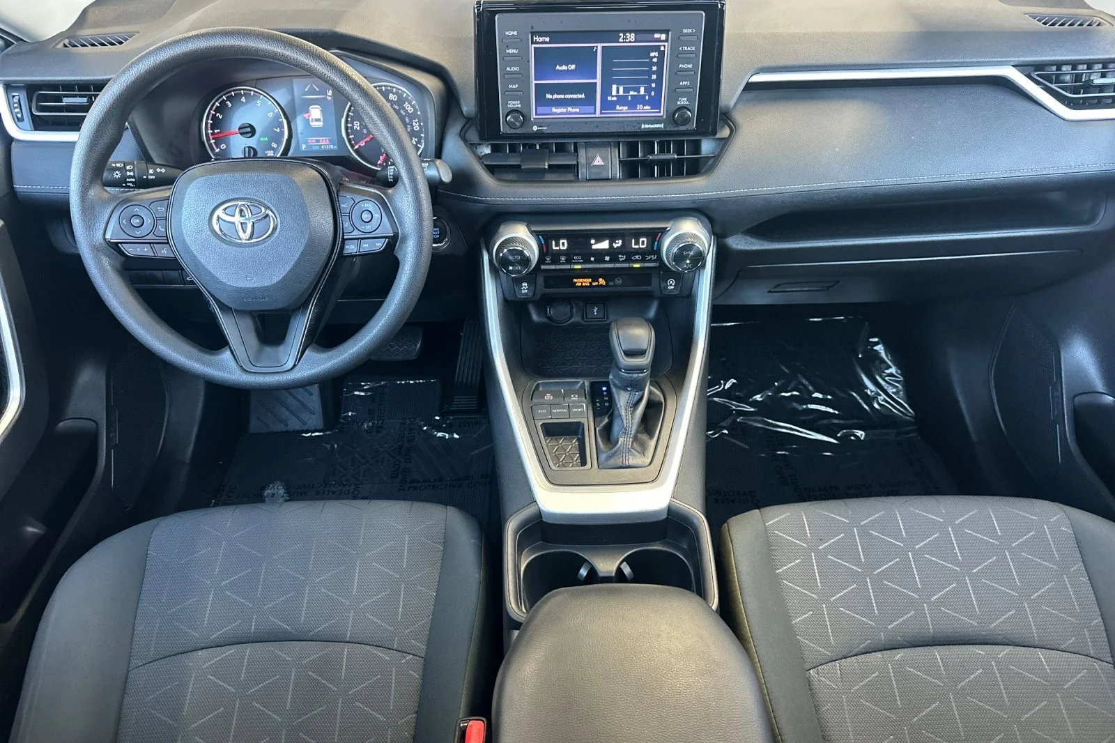 Used 2021 MAGNETIC GRAY Toyota XLE image 12