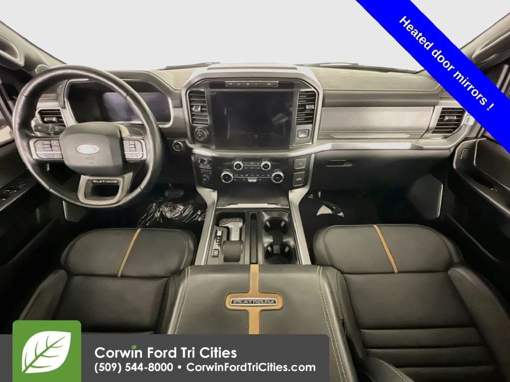 Used 2023 Rapid Red Metallic Tinted Clearcoat Ford Platinum image 7