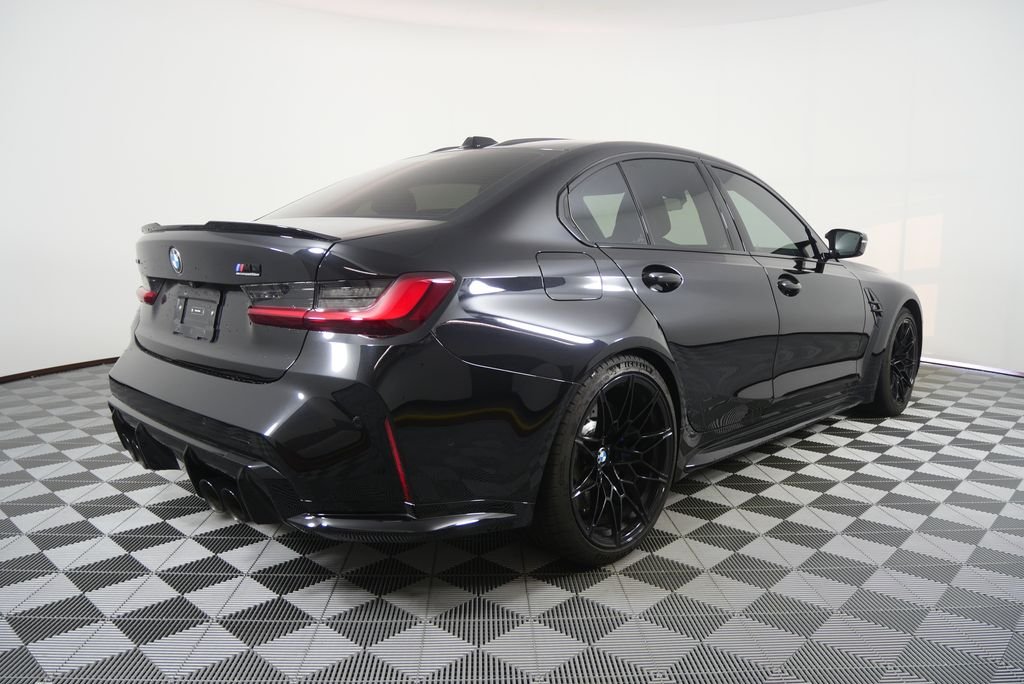Used 2023 Black Sapphire Metallic BMW Competition image 3